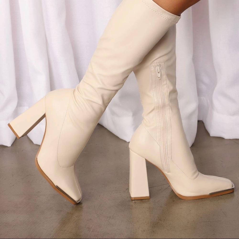 Miss ceo knee high boots